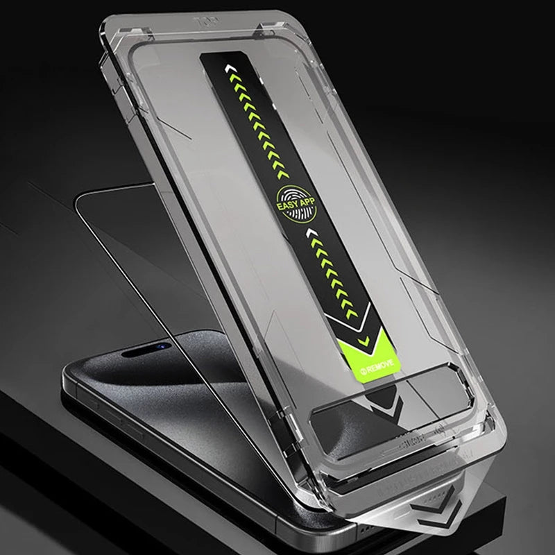 Premium Tempered Glass For iPhone 17 16 Pro Max 16 Plus Easy Install Glass for iPhone17Pro 17 Pro Max Dust Free Screen Protector