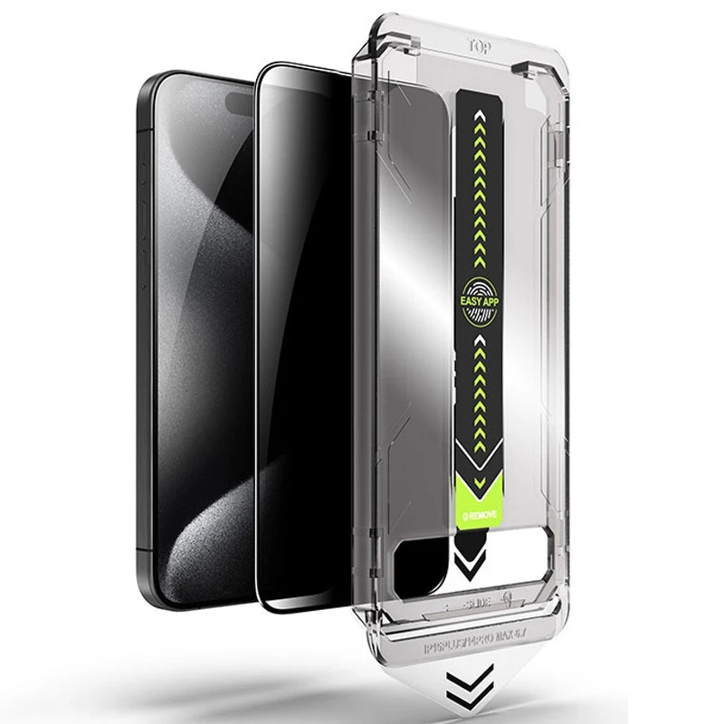 Premium Tempered Glass For iPhone 17 16 Pro Max 16 Plus Easy Install Glass for iPhone17Pro 17 Pro Max Dust Free Screen Protector