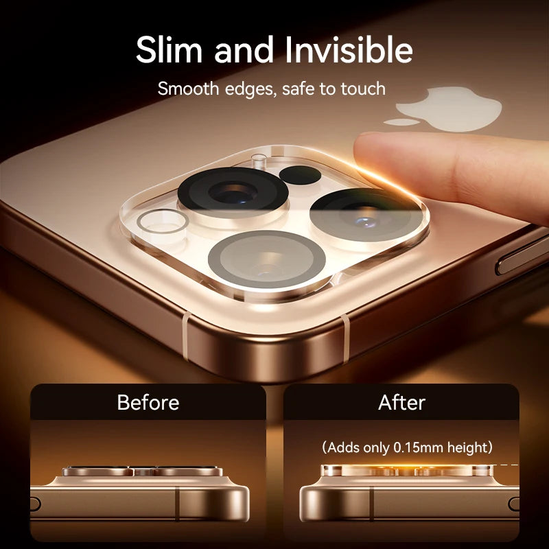 Joyroom HD Lens Protective Glass For iPhone 17 Pro Max Back Camera Protector Tempered Glass For iPhone 16 15 14 Pro Max Len Film