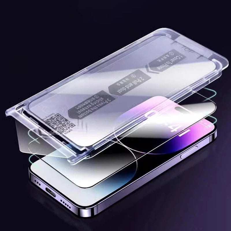 Premium Tempered Glass For iPhone 17 16 Pro Max 16 Plus Easy Install Glass for iPhone17Pro 17 Pro Max Dust Free Screen Protector